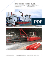 Weifang Jin Meng Dredger Co., LTD.: JMD550 22inch Cutter Suction Dredger Technical Specifications