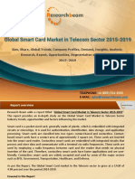 Global Smart Card Market in Telecom Sector 2015-2019