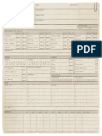 Character Sheet (Color)