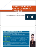 Initial Assessment and Management of Trauma Patient-1