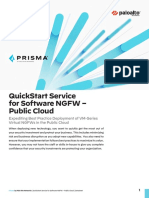 Quickstart Service For Software NGFW - Public Cloud