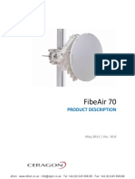 Ceragon FibeAir 70 Wireless Backhaul Solution Description - 4gon