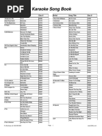 Karaoke Song Book (PDFDrive) | PDF