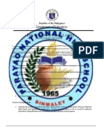 Department of Education End of School Year Classes: Republic of The Philippines
