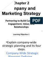 Company and Marketing Strategy: Partnering To Build Customer Engagement, Value, and Relationships