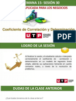 S15.s2 - Coeficiente de Correlación y Determinación