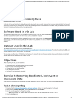 Hands-On Lab 5 - Cleaning Data