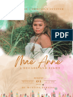 Mae Anne: You Are Cordially Invited