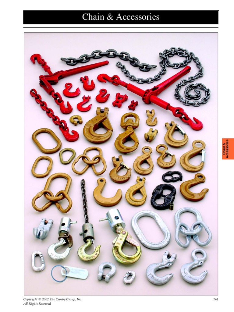 Chain & Accessories: 161 All Rights Reserved, PDF, Steel