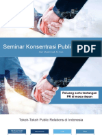 Muslim Hadi Seminar Konsentrasi