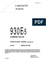 Manual Oper y Mant 930E-5 Español