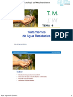 TEMA 4 .1 Tratamiento de Aguas Residuales 2022