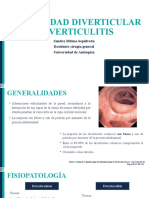 Enfermedad Diverticular y Diverticulitis