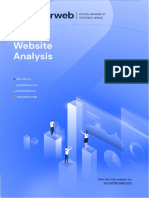 Website Analysis & Insights - July 2022