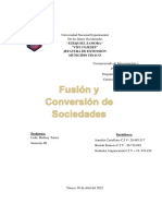 Informe Fusion y Conversion