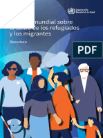 Informe Mundial Sobre La Salud de Los Refugiados y Los Migrantes (Resumen)