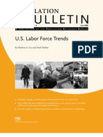 U.S. Labor Force Trends: by Marlene A. Lee and Mark Mather