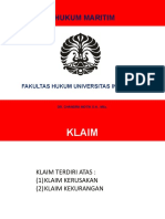 Klaim Kerusakan Dan Klaim Kekurangan