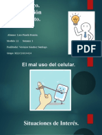 Diagnóstico del mal uso del celular