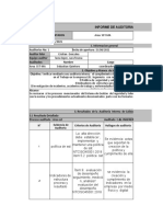 INFORME EXCEL DE AUDITORIA