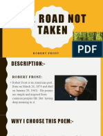 The Road Not Taken: Robert Frost