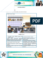 Learning Activity 1 Evidence: Safety Rules