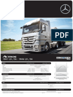 Ficha Técnica Mercedes Benz Actros 1846