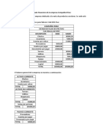 Estado Financiero de La Compañia Perez