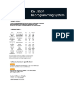 Kia J2534 Reprogramming System