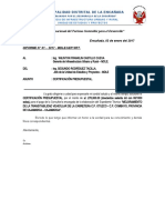 informe 01 - CERTIFICACION PRESUPUESTAL - CARRETERA COMBAYO - CAJAMARCA