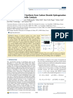 Kinetics of Methanol Synthesis From Carbon Dioxide Hydrogenation Over Copper Zinc Oxide Catalysts