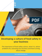 Developing a culture of food safety