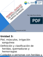 UNIDAD 3 Primeros Auxilios HERIDAS