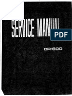 Hfe Yamaha Cr-600 Service en