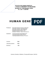 22 10 Human Genetics CIBID 2014