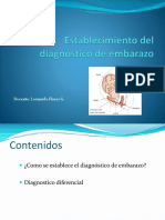 DIAGNOSTICO DE EMBARAZO Clinica 2020