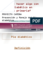 Pie Diabetico