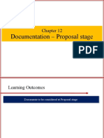 Documentation - Proposal Stage