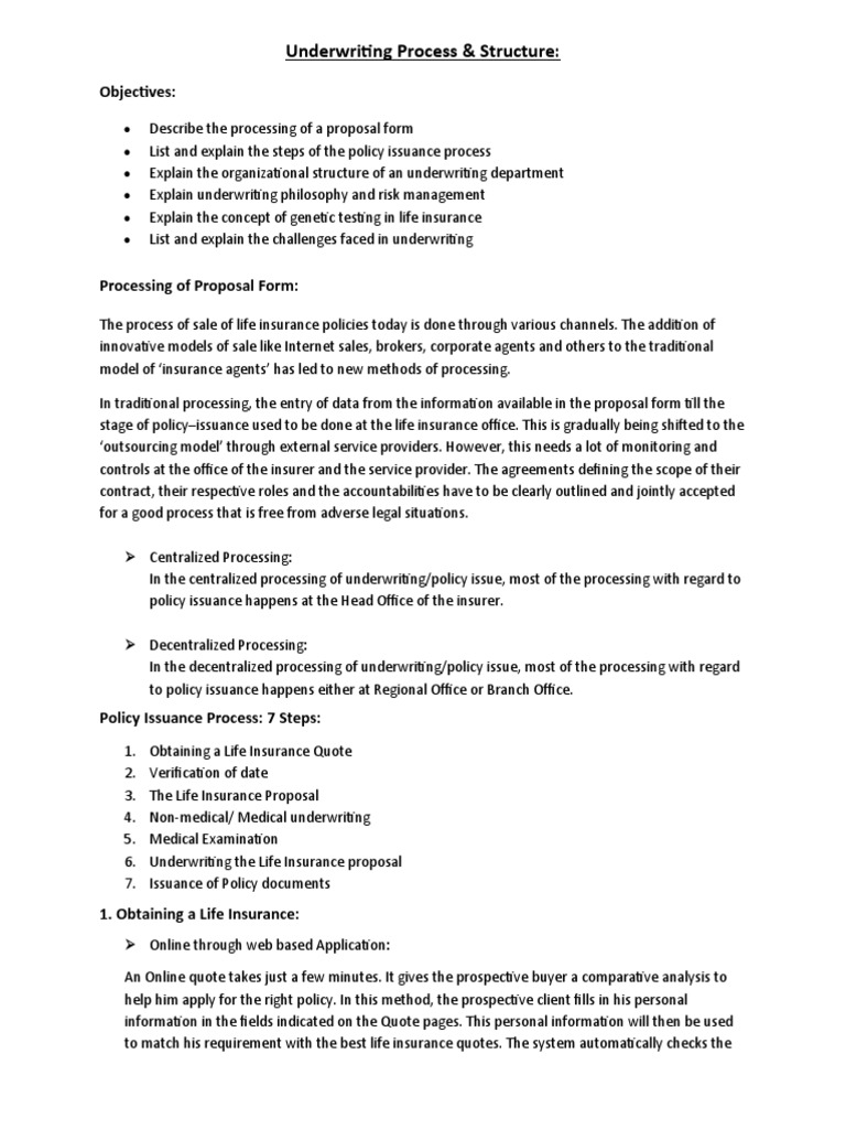 Notes - Insurance Presentation 2 | PDF | Insurance | Underwriting
