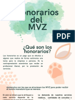 Honorarios Del MVZ