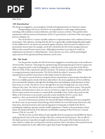 Convergence Introduction: ©2021 Delta Green Partnership