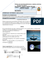 Fisica Guía # 1 Movimiento Ondulatorio. Grado 11°