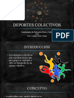 Deportes Colectivos, Retroalimentación