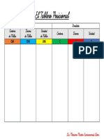 El Tablero Posicional - Plantilla