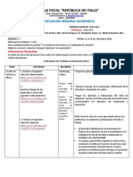 Planificación Semanal 7