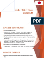 Japanese Political System Report