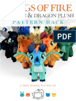 Wings of Fire Dragons Sewing Pattern Hack