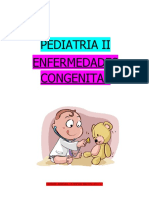 Enfermedades Congenitas. Parafrasis