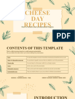 Cheese Day Recipes