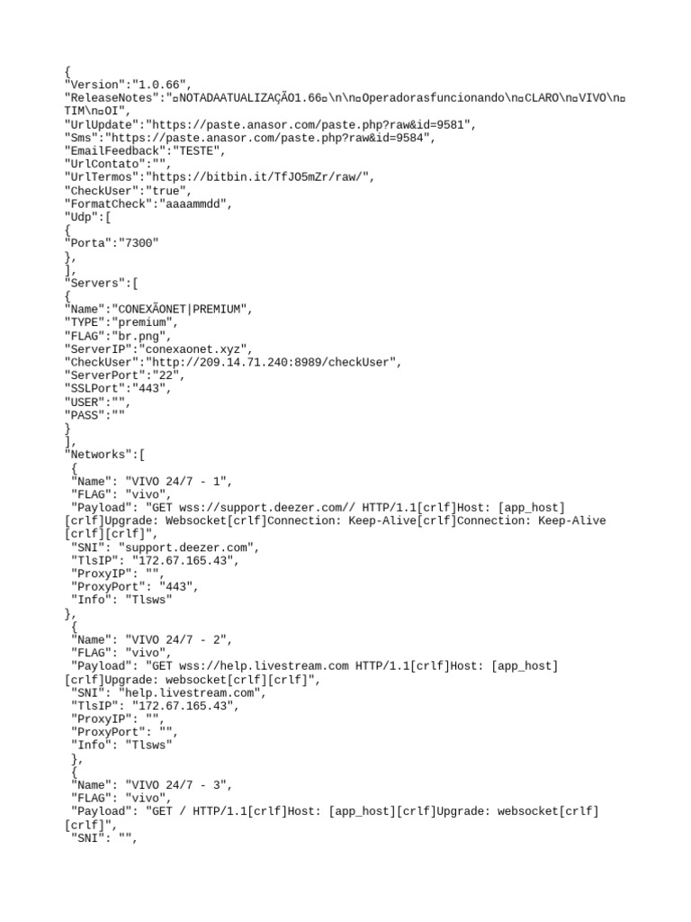 Minha Payload Conecao x4g | Download Free PDF | Cyberspace | Wide Area ...